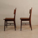A Pair of Vintage Chairs by Giovanni Battista Bassi, 1950s