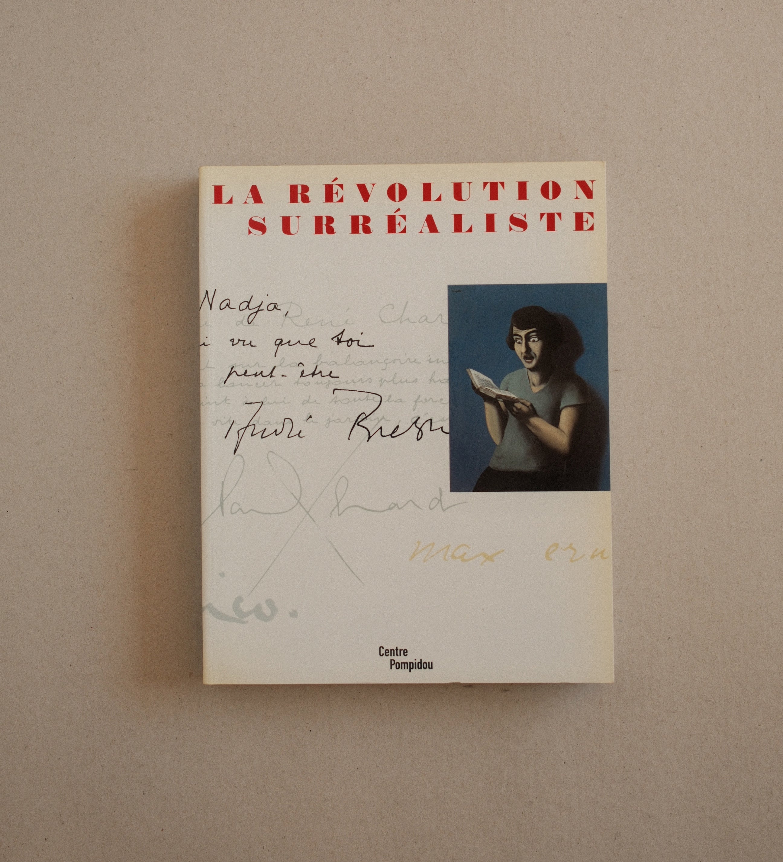 Surrealism exhibition catalogue — La Révolution Surréaliste, Centre Pompidou, 2002