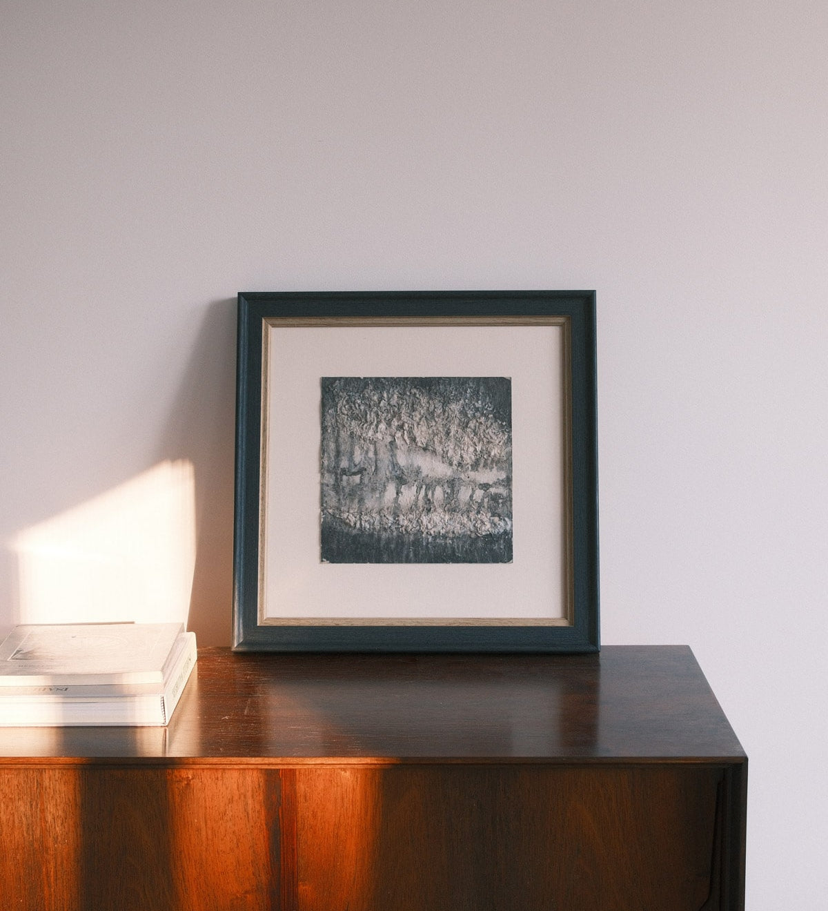 Abstract art painting of untitled abstract composition by Massimo Lauria, n.d.