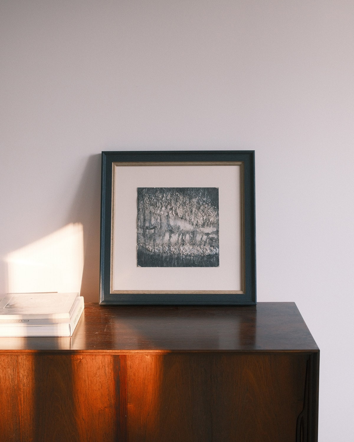 Abstract art painting of untitled abstract composition by Massimo Lauria, n.d.