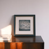 Abstract art painting of untitled abstract composition by Massimo Lauria, n.d.