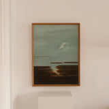 Georg Herzig Abstract Oil Painting, 1994