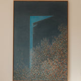 Georg Herzig Abstract Oil Painting, 1996