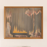 Georg Herzig Abstract Oil Painting, 1992