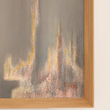 Georg Herzig Abstract Oil Painting, 1992