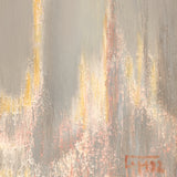 Georg Herzig Abstract Oil Painting, 1992