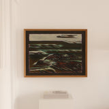 Georg Herzig Abstract Oil Painting, 1993