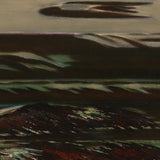 Georg Herzig Abstract Oil Painting, 1993