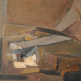 Marcel Fiorini, Oil Painting "Nature morte à la lampe à pétrole"