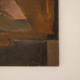 Marcel Fiorini, Oil Painting "Nature morte à la lampe à pétrole"