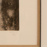 Thierry Le Saëc ink on Japanese paper — close-up of ink texture and Japanese paper surface