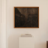 Hervé Thibault, Le défilé — Oil on Panel, Signed