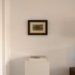 Ariane Prokhoroff composition — installation view of framed abstract painting