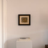 Ariane Prokhoroff composition — installation view of framed abstract composition