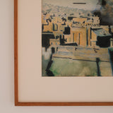 Peter Blokhuis — Explosion à Barcelone, Watercolour on Paper, Dutch New Figuration, 1974