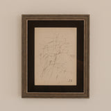 Jacques Germain, Untitled — Ink on Paper, Signed & Studio Stamp