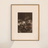 Pierre Albuisson — Untitled, Mezzotint on Vellum Paper, France