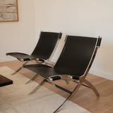 Pair of “Scissor” Armchairs by Antonio Citterio (1980s)