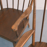 A Pair of Vintage Baumann Wooden Armchair, 1960s