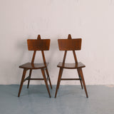 A Pair of Vintage Chairs by Giovanni Battista Bassi, 1950s