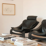 Åke Fribyter x Nelo — Pair of “Kroken” Lounge Chairs, 1974
