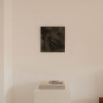 Jean Campa bas-relief — artwork displayed in a minimalist interior
