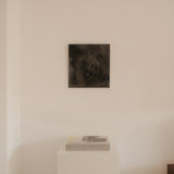 Jean Campa bas-relief — artwork displayed in a minimalist interior