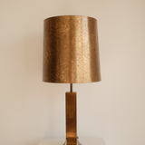 A sculptural pair of vintage table lamps from the late 20th century