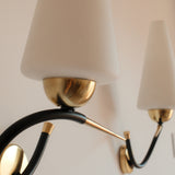 A pair of French Maison Lunel Sconces, 1960s