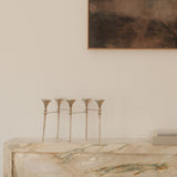 A sculptural candleholder from the 1970s