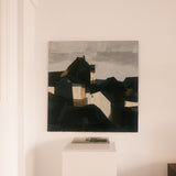 Vyacheslav Prikhodko painting — Contrast displayed in a minimalist interior