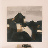 Vyacheslav Prikhodko painting — Contrast, oil on canvas, Ukraine, 1991
