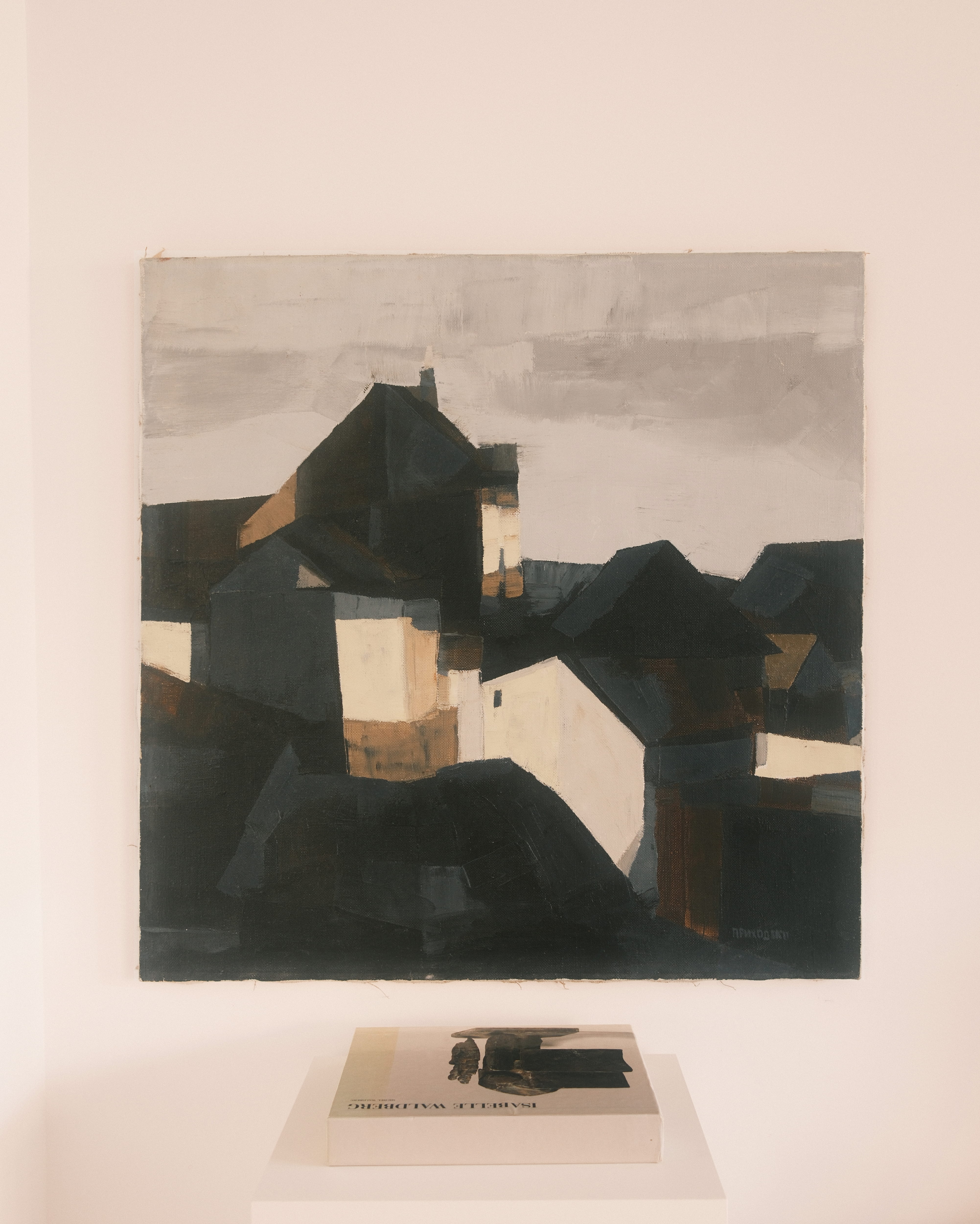 Vyacheslav Prikhodko painting — Contrast, oil on canvas, Ukraine, 1991