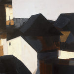 Vyacheslav Prikhodko painting — detail of layered brushwork and tonal contrasts